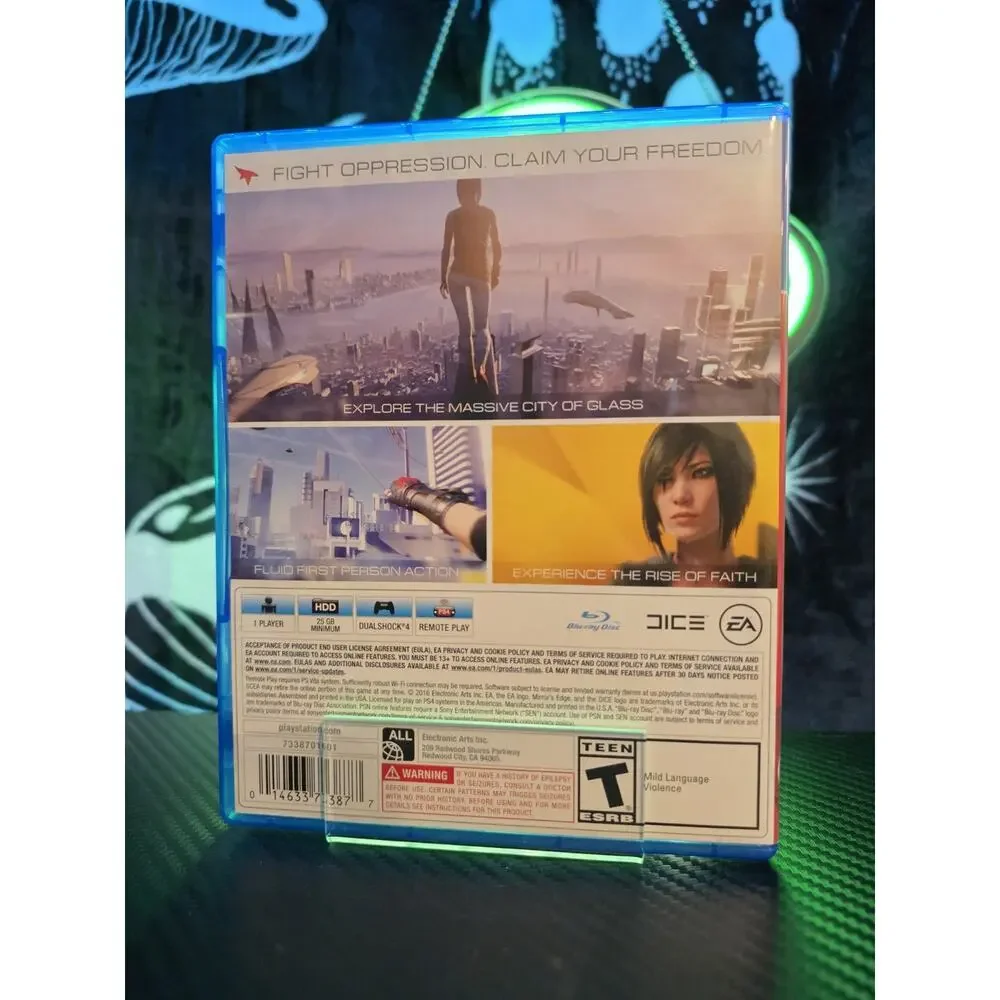 Sony PlayStation 4 EA Mirror's Edge Catalyst 2016